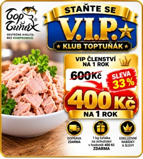 V.I.P Klub TopTuňák členství na 1 rok